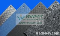 aluminium foam, aluminous fiber sound-absorbing board, energy absorber