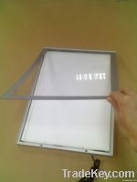 Magnetic suck open LED slim light box