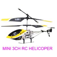 3-Channel Metal Mini RC Helicopter