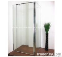 Adjustable shower screen