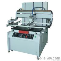 Pneumatic flat vacuum screen printing machine