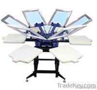 T-shirts silk screen printing machine