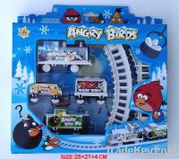 Plastic Battery Rail Track Toys Angry Birds(Sponge Bob, Ben 10, Thomas)