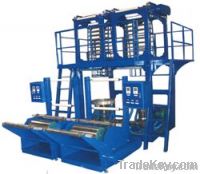 double die-head film blowing machine