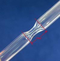 Vacuum sampling quartz tubes