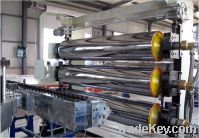 PVC wide door production line