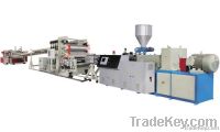 pvc plastic sheet production line