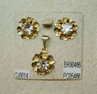 SET COSTUME JEWELRY GOLD FILLED