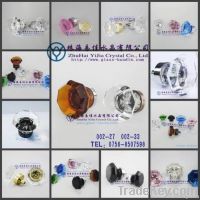 crystal cabinet knobs with zinc alloy