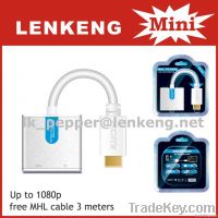 Micro-USB MHL to HDTV HDMI converter