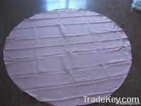 100%polyester elegant jacquard pink round table cloth