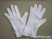 cotton white glove