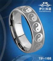classic fashion tungsten rings