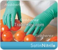 Nitrile Flocklined Glove