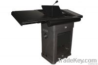 metal podium, classroom lectern podium, multimedia lectern, modern podium