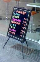 LED fluorescent handwriting board