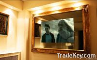 New Wood Frame hd led magic glass tv