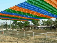 colorful sunshade net for kindergarten,playground,parking areas