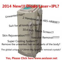 Diode Laser + IPL for Hair removal!