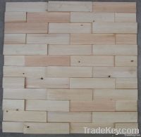 handmade oak wood wall panel