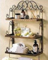 Bathroom Wall Shelf Wrought Iron