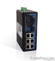 8-port 10/100M WEB Managed Redundant Industrial Ethernet Switch