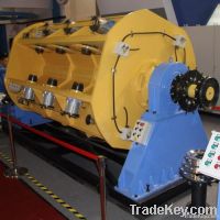 Rigid frame cable stranding machine