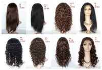 100% human hair full lace wig
