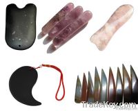 Gemstone Massage Tools and Wands