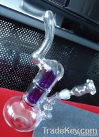 color glass smoking pipe