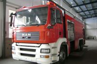 MAN FIRE FIGHTING TRUCK