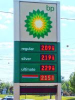 LED gas price displays