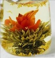 Flower tea, blooming tea, Lily tea