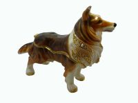 Lassie Dog Trinket Box