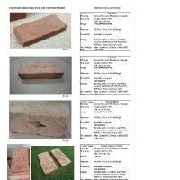 Hand Made Clay Bricks And Tiles