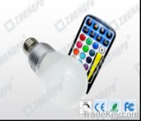 LED dimming RGB globe light