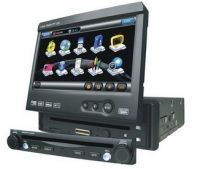 7 Inch In Dash One DIN Car DVD Player