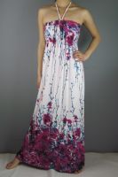 New Style Sexy Ladies Summer Long Maxi Dresses-STRAP 7125