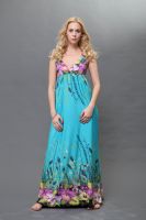 Blue angel maxi dress-ROPE 1094