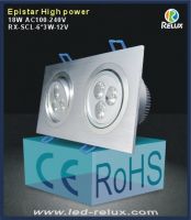 led lights RX-SCL-6*3W-W-12V