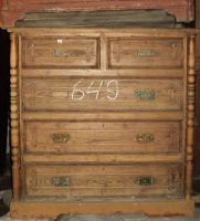 antique pine commode