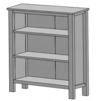 Short Bookcase 21-035