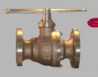 Bronze 2 pc floating Flange Ball Valve