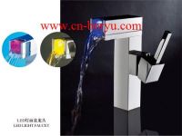 faucet, LED faucet, light faucet, sanitary ware, valve