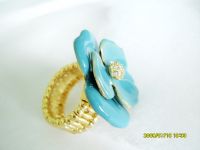 stretch flower ring