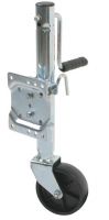 Trailer Jack, Sidewind Swivel Jack with 6&quot; Wheel - 800 lbs