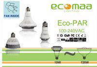 Eco-Par Series 7W&amp;11W&amp;19W LED PAR20/30/38 Lamp with Fan inside