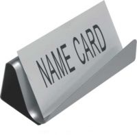 Aluminum Business Card Holder