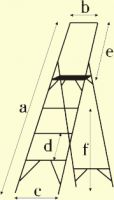 Step Ladders from fiberglass