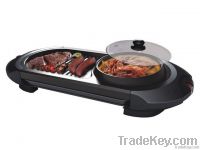 Multifunction Teppanyaki Grill With Hot Pot